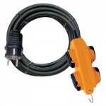 Rallonge powerblock 4prises � clapets 10m h07rn - f 3g1, 5 brennenstuhl 1151721