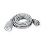 Rallonge prolongateur électrique câble gris 5 mètres fiche m - f 16a dhome Rallonge prolongateur électrique câble gris 5 mètres fiche m - f 16a dhome
