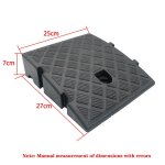 Rampe de bordure pour voiture, vélo, moto, fauteuil roulant, rampes de bordure légères et portables, ... Rampe de bordure pour voiture, vélo, moto, fauteuil roulant, rampes de bordure légères et portables, ...