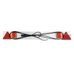 Rampes de feu de remorque largeur 1, 22 m precable longueur 6 m - galva + led Rampes de feu de remorque largeur 1, 22 m precable longueur 6 m - galva + led