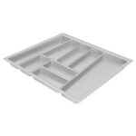 Range - couverts - plastique - 450x600 - argent - orgatray 740 hettich