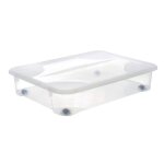 Rangement dessous de lit eda gigabox 60l transparent Rangement dessous de lit eda gigabox 60l transparent