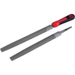 R�pe demi - ronde mi - douce emmanch�e longueur 375 mm - brd - 25 - me sam outillage