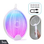 Raquette anti - moustiques electrique pliable, piège à insectes, 3000 volts, rechargeable, 3 couches ... Raquette anti - moustiques electrique pliable, piège à insectes, 3000 volts, rechargeable, 3 couches ...