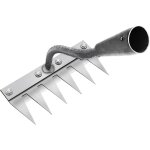 Rteau de dsherbage multifonction en mtal, rteau de jardin 6 dents, rteau de jardin portable pour ...
