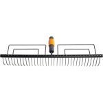Rteau a gazon a 35 dents, tte d'outil quikfit, largeur: 57 cm, acier au carbone, noir, quikfit, 1000656 ...