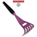 Rateau polyamide - framboisine