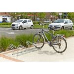 Râtelier à vélos 4 vélos - 2 niveaux côte à côte - mottez m024v4 Râtelier à vélos 4 vélos - 2 niveaux côte à côte - mottez m024v4
