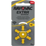 Rayovac blister de 6 piles auditives extra advanced 10