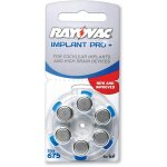 Rayovac blister de 6 piles auditives implant pro + 675 - pr44