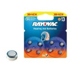 Rayovac hearing aid ha13 - batterie 8 x pr48 - zinc air - 310 mah