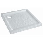 Receveur c�ramique geberit bastia - 70 x 70 extra - plat � poser / encastrer - 00720200000001