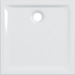 Receveur cramique geberit renova - 90 x 90 extra - plat  poser / encastrer - 00721800000ag3