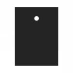 Receveur douche 120x90cm karbon noir