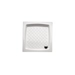 Receveur de douche en ceramique carre 80x80 cm antiderapant topazio