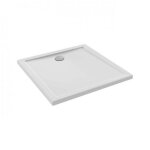 Receveur de douche extra - plat 80x80cm en c�ramique - blanc - camille jacob delafon