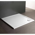 Receveur de douche en resine 90x90 cm extra plat klio