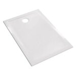 Receveur renova 140x80x4. 5cm - geberit - blanc - � poser et / ou � encastrer