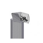 Recharge pour 2 filtres  charbon novy 7210025 - conu pour hotte - accessoires d'appareils