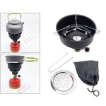 Rchaud de camping portable a gaz, barbecue, pche, plein air, charbon, chasse