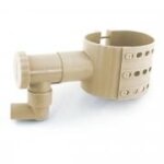 Rcuprateur / collecteur d'eau de pluie en pvc sable + scie cloche