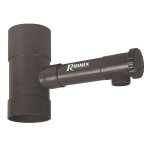 Recuperateur d eau se branche sur toute descente de goutti�re Ø 80 mm. compos�e de 2 parties en pvc, ...