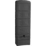 R�cup�rateur d'eau de pluie 300l vertical belli deco gris anthracite 34 x 60 x ht 183 cm