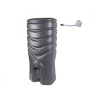 R�cup�rateur d'eau de pluie 550 l recup'o + kit collecteur - coloris anthracite