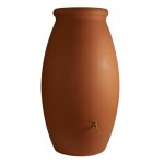 Récupérateur d'eau de pluie jarre 500 l + kit raccord chéneau - terre cuite - bellijardin Récupérateur d'eau de pluie jarre 500 l + kit raccord chéneau - terre cuite - bellijardin