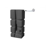 R�cup�rateur d'eau de pluie + kit collecteur - d�cor tress� - 310l - eda plastiques