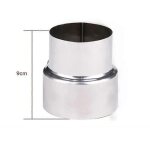 Reducteur de conduit de fumee pour tuyau rigide en acier inoxydable de 110 mm / 50 mm