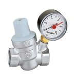 Rducteur de pression inclin avec manomtre et cartouche amovible caleffi 5332 - diamtre:3 / 4