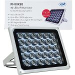 R�flecteur led - pni - ir30 - infrarouge - 80m - ip66