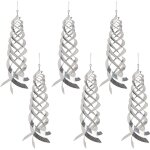 Réflecteurs en spirale répulsifs pour oiseaux, 6 pièces, spirale de vent réfléchissante pour dissuasion ... Réflecteurs en spirale répulsifs pour oiseaux, 6 pièces, spirale de vent réfléchissante pour dissuasion ...
