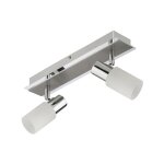Rglette 2 spots led briloner g9 2x 3, 5w / 320lm 3000k chrome