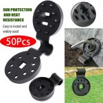Réinitialisation de filet pare - soleil pe, outils de jardin, grille d'ombrage de serre, clips fixes, ... Réinitialisation de filet pare - soleil pe, outils de jardin, grille d'ombrage de serre, clips fixes, ...