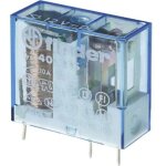 Relais pour circuits imprim�s finder 40. 31. 9. 006. 0000 6 v / dc 12 � 1 inverseur (rt) 1 pc(s)