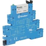 Relais d'interface - finder - 38. 81 - 24vdc - 2a - rail din