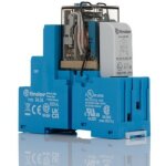 Relais d'interface finder 58 series, 12v c. c. , 4 rt, montage rail din ( prix pour 1 )