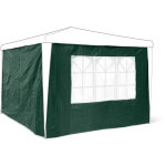 Relaxdays panneau lat�ral de pavillon de jardin de 3 x 3 m lot de 2 parois fen�tres protection pluie ...