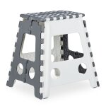 Relaxdays tabouret pliable, tabouret pour enfants, escabeau, tabouret jusqu'à 120 kg xl Relaxdays tabouret pliable, tabouret pour enfants, escabeau, tabouret jusqu'à 120 kg xl