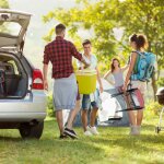 Relaxdays tabouret pliant camping tabouret p�che si�ge de plage tabouret rouge 120 kg