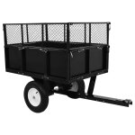 Remorque basculante pour tracteur de pelouse charge de 300 kg Remorque basculante pour tracteur de pelouse charge de 300 kg