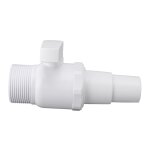 Remplacement de robinet  tournant sphrique de piscine en pvc de robinet  tournant sphrique de 2 voies ...