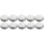Renata lot de 10 piles bouton silver 303 / sr44sw 0% mercure 1, 55v