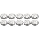 Renata lot de 10 piles bouton silver oxyde 377 / sr626 sw 0% mercure