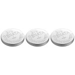 Renata lot de 3 piles bouton silver oxyde 370 / sr920w 0% mercure