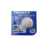 Renata blister de 1 pile bouton oxyde argent x381 sr1120sw