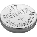 Renata pile bouton silver 317 / sr516 sw 0% mercure 1, 55v