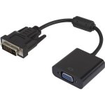 Renkforce dvi / vga adaptateur [1x dvi mle 24 + 1 ples - 1x vga femelle] noir avec noyau en ferrite, ...